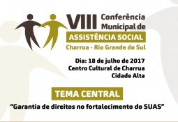 Charrua promove Conferência Municipal de Assistência Social