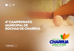4º Campeonato Municipal de Bochas de Charrua