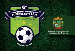 Início do 6º Campeonato de Futebol Sete do Município de Charrua