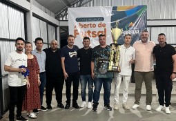 Encerramento do Campeonato Aberto de Futsal de Charrua